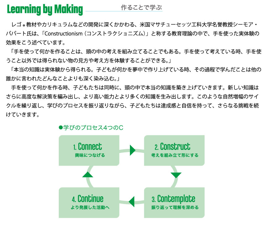 作ることで学ぶ