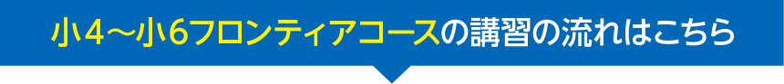 小４～小６フロンティアコースの講習の流れはこちら