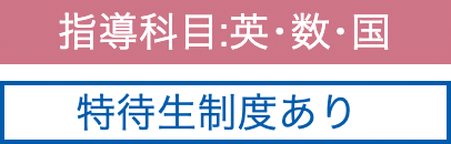 指導科目:英・数・国