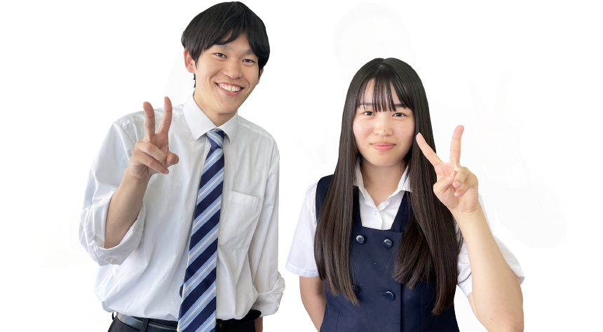 スクール21 所沢教室 教室長 北島 圭一郎 ×　川越女子高校２年 齊藤楓さん