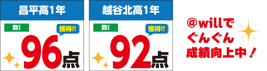 科目別得点 数学