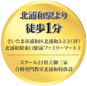 北浦和駅より徒歩1分