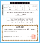 成績向上保証書