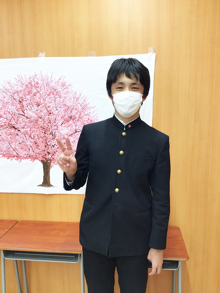 山本　虎ノ輔さん（大原中）